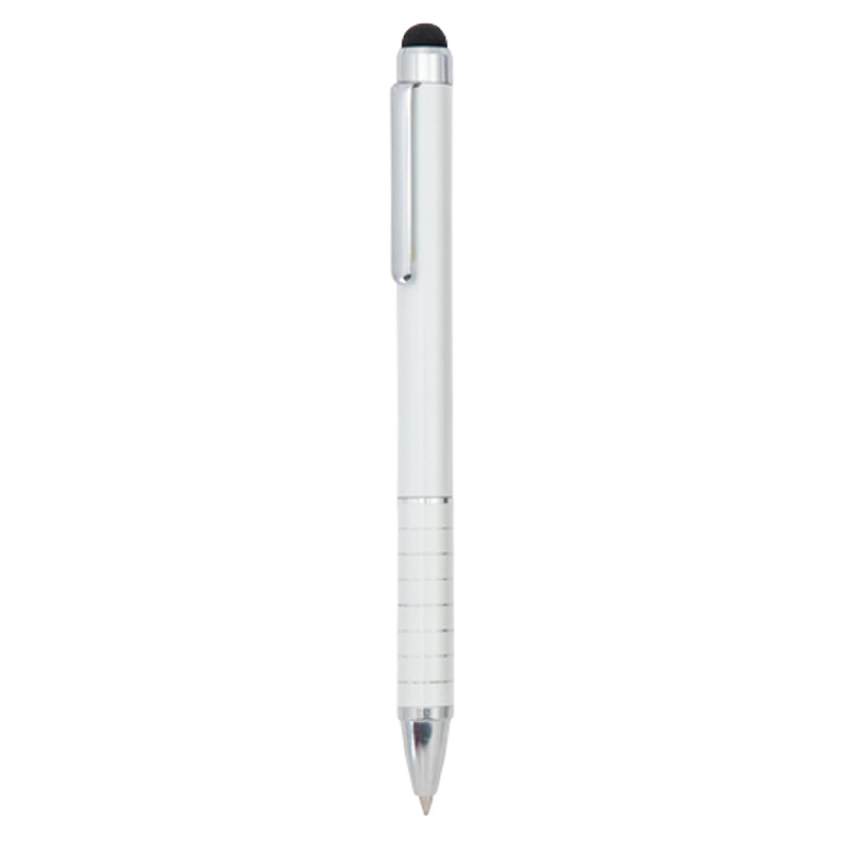 Set 14 Penne A Sfera Con Touch Screen | Stilo Capacitivo In Metallo 2-in-1 Per Tablet E Cellulari | Punta Fine E Clip - 3