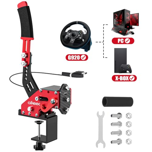 USB Handbrake Clamp for PC Sim Racing (G25/G27/G29/etc.)