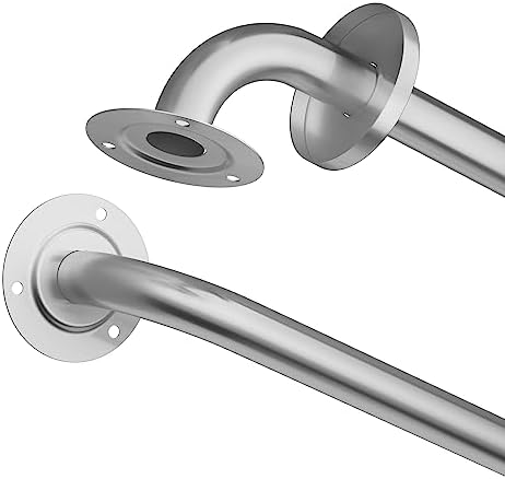 PROFLO PF42SF2 42 Inch Grab Bar - Satin Steel