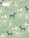 Whippet Dog Notebook - Blank & Lined, 8.5" x 11", 120 pages: Playful_Colorful Dogs - Themed Pattern Illustration (Themed Patterns)