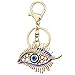 Produktbild Schlüsselbund Emoji Kreative Beauty Eye Alloy Key Ring Lustige Augentasche Anhänger Zubehör Persönlichkeit Key Ring 1,6 * 2,4 Spielzeug Schlüsselring für Männer Frauen