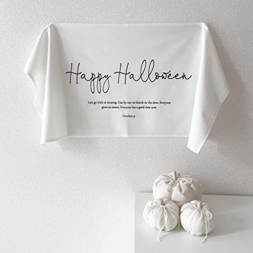Airie ハロウィン タペストリー 木製こうもり付き Halloween パーティー 飾り付け [5]