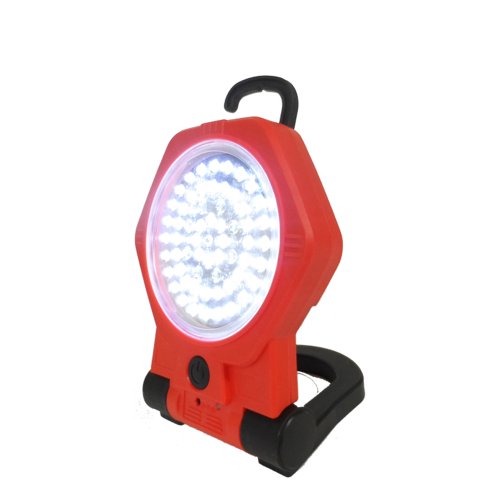 EZ Travel Collection Magnetic LED Hanging Tent Light Camping Light with Table Stand (52 LED Rechargeable)