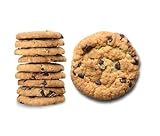 18 Carati | Galletas Rubí negro | Desmenuzables de vainilla con trozos de chocolate negro | Galletas artesanales hechas a mano | Embalaje elegante | 130 g