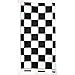 Creative Converting Stay Put Banquet Table Cover Checkered Elastic Corners Plastic Tablecover, one size, Black Check