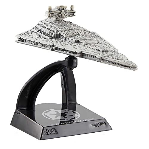 Hot Wheels Star Wars Starships Select - 1/50 Metal Spaceship Vehicle - Classic Star Destroyer - Image 3
