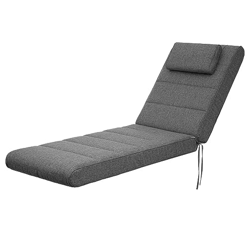 Bjird - Liegenauflage – extra Dicke Gartenliege Auflage 204x60x10 cm...