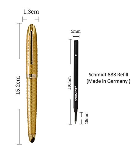 ARTEX craft roller ball pen Luxury heart sutra scripture golden eastern style gift for men women professional executive — view 8