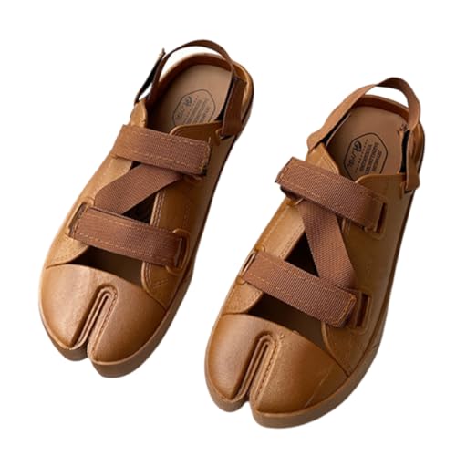 Tabi Shoes Split Toe Sandals with Slingback Straps Slip On Breathable Soft Slides Cute Y2K Kawaii Fashion Trendy Pumps Good Looking Gifts Beach Cruise Swimming Pool Spring Summer Fall Outdoors