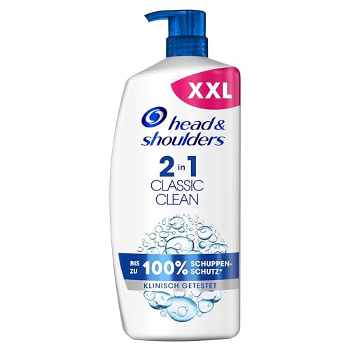 Produktfoto von Head & Shoulders 2-in-1 Anti-Schuppen Shampoo und Spülung (900 ml), Damen und Männer Haarpflege kombi,&hellip;