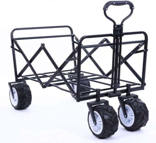 Trolleys, Multifunction Trolley, Portable Recycling Vehicles, Multifunctional Camper Foldable Shopping Cart Portable Luage Cart Beach Wagon Foldable Outdoor Facilities, Big Tree Camo miniatura 2