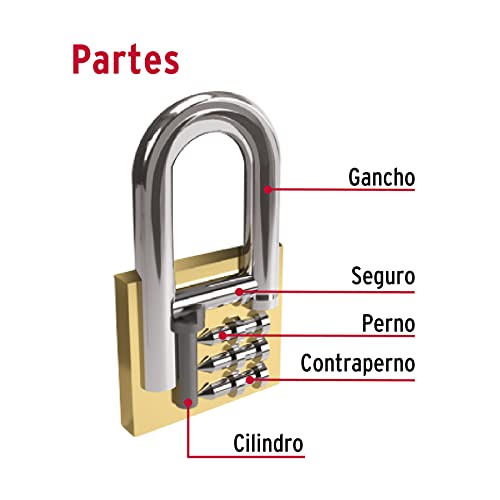 Candado Truper Camaz 50 14 Imagen adicional