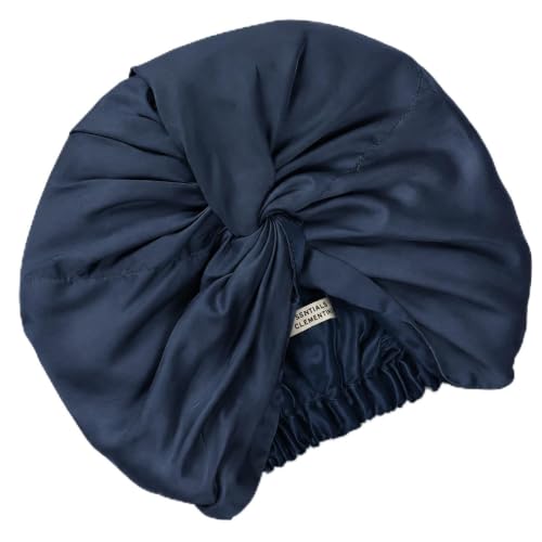 Image of Mulberry Silk Sleep Bonnet by Clementine Essentials, Wrap Style