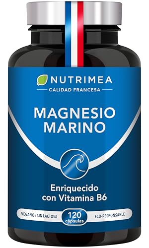 Magnesio Marino - Con Vitamina B6 - Contra el Cansancio y el Estrés - Aumenta las Funciones...