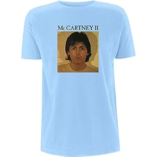 Paul McCartney McCartney Ii Official Tee T-Shirt Mens Unisex - Les Beatles, Paul McCartney, John Lennon, RIngo Starr, George Harrison