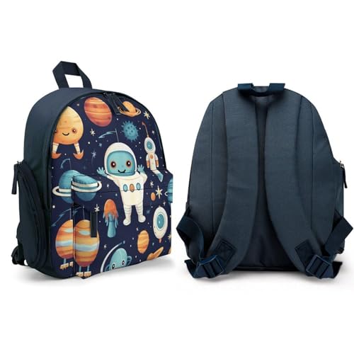 Robot Style Pictures Mini Backpack Light Weight Small Travel Backpack Shopping Travel Daypack4