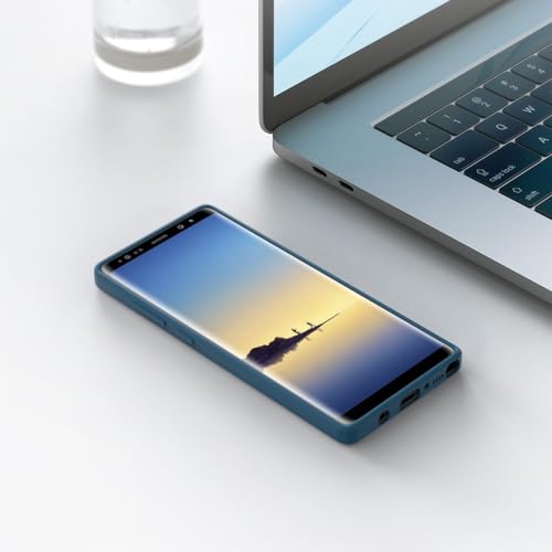 Image of for Samsung Galaxy Note 8 Case Dark Blue, Scratch Resistant with Soft Touch, Slim Thin Phone Cover for Samsung Galaxy Note 8
