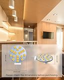 Lamptobe G4 LED Bulbs Warm White, 2W Equivalent to 20W Halogen, G4 Bi-Pin Base, AC/DC 12V, 2700K, 120° Wide Angle, 220LM, Recessed Lighting, Track Lighting, Non-Dimmable, 4-Pack - Image 5