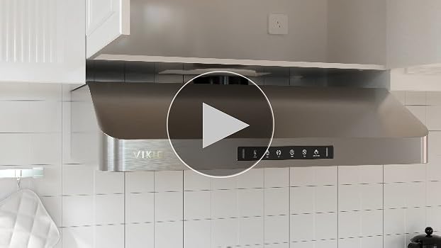 【ar11月号掲載】OVERRIDE REC FAKEFUR HOOD SG Amazon.com: VIKIO HOME Range Hood 30 Inch Under Cabinet