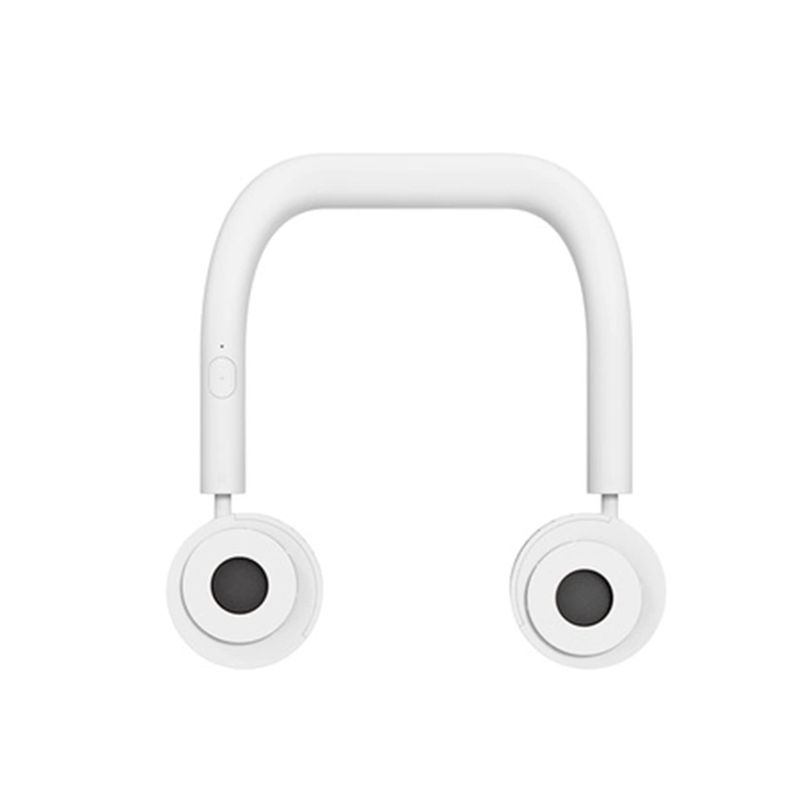 EGwvdgmb Hanging Bladeless Fan, Bladeless Neck Fan, USB, 3 Speed, White, Cooling, Kitchen Gym Camping