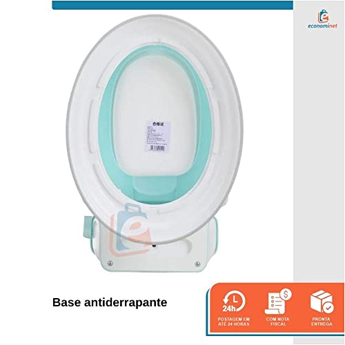 Penico Privadinha Troninho Redutor Baby Style Cor:Azul