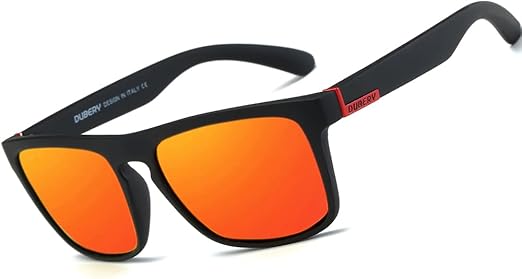 Las gafas de sol polarizadas HGDGears ofrecen protección UV400 y lentes HD que eliminan reflejos. Con dimensiones cómodas y diseño moderno, son ideales para actividades al aire libre como conducción, pesca y senderismo.