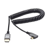90 Degree Hdmi A Male To Female Port Adapter Right Angle Extension
