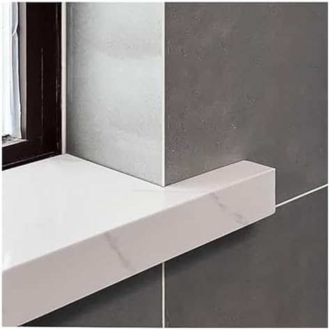 12-16 Inch Window Sill Cover Guard, Replacement Capping Board with Nosing for Indoor/Outdoor Use - Durable Window Ledge Protector for Homes and Shops (W 12in/30.5cm - L 65in/165.1cm)