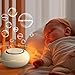 Portable Baby Sound Machine [White Noise for Babies Kids Adults][Sleep Soother][Timer Function][12 Soothing Sounds] 15 Hours Battery Life, Travel,Registry Gift,Shower,Clips on Baby Stroller