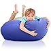 Worek do siedzenia dla dzieci, chłopców, bez wypełnienia, poduszka do siedzenia, poduszka na podłogę, kanapa do przytulnego kącika, pomysły do pokoju dziecięcego, dla niemowląt, sofa dziecięca i fotel dziecięcy, niebieski