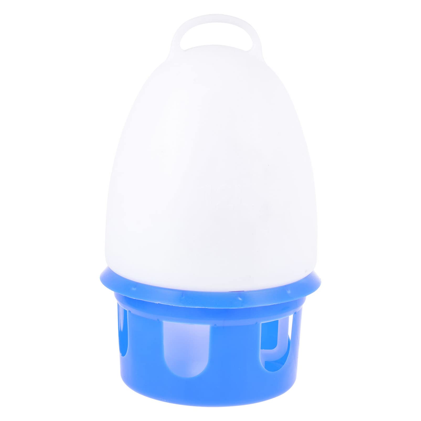 Abreuvoir pour Pigeon Rond en PVC Bleu, Modèle Détachable