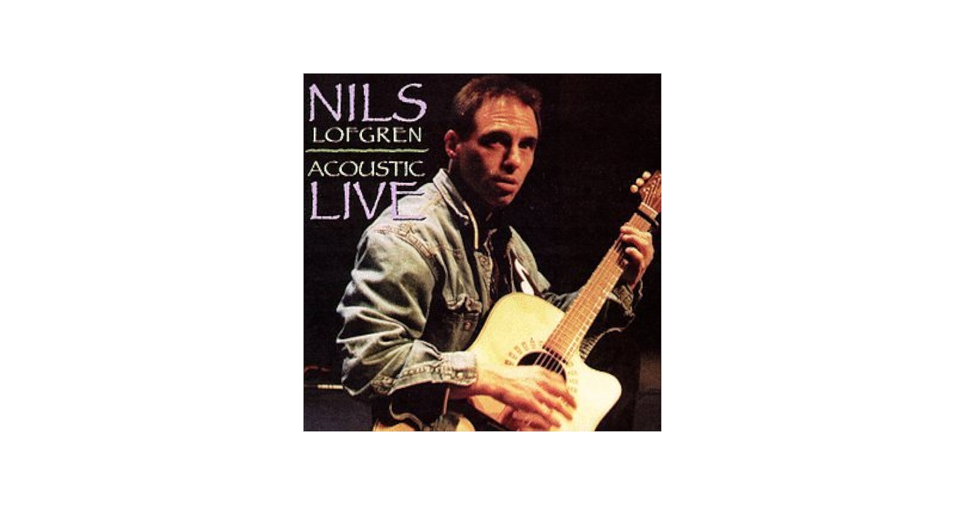 極美品Nils Lfgren acoustic live 高音質盤 Nils Lofgren - Acoustic Live (Hybrid SACD) * * * - Music Direct