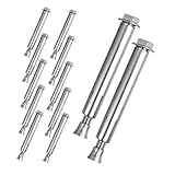 HIAKDOFT 12 Stück Teiliges Expansion Schrauben mit Internem Spreizmechanismus Hochfeste Asphalt Betonanker Rutschfeste Bodenverriegelungsschrauben für Verkehrsberuhigung und