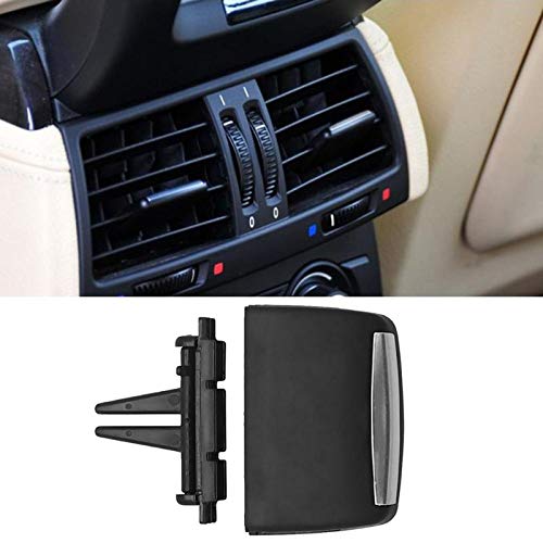 ABS PC Car Front Rear A/C Air Conditioning Vent Outlet Tab Clip (Type: Rear; Black).