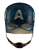 Captain America Helmet,Captain America Mask,Avengers Captain America Mask Helmet for Men Navy Blue