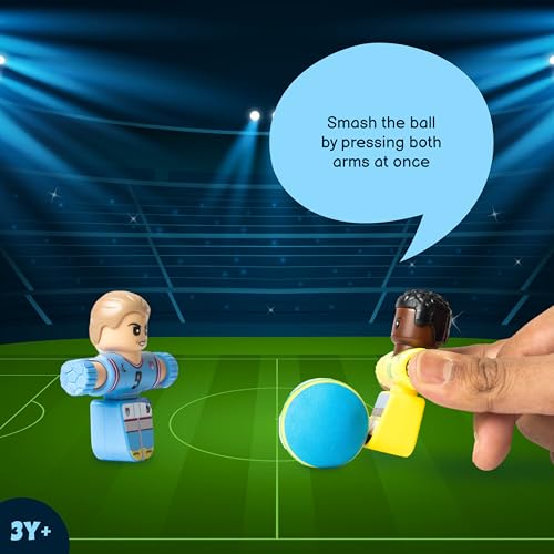 Image of TAK TAK Toys Spin, Flick, and Score with Spinball - The 2-Finger Football Spinner Set!