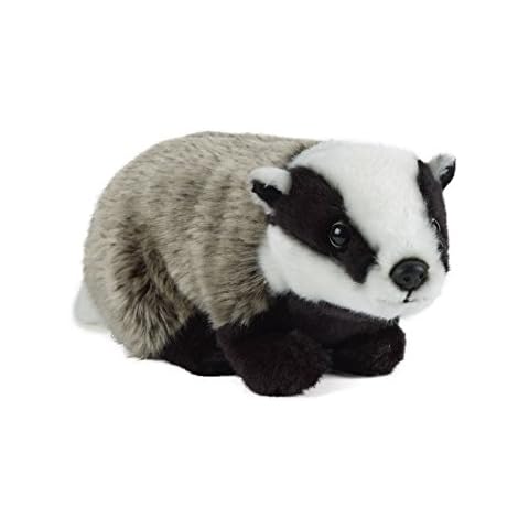 Living Nature Soft Toy - Large Badger (27cm) Cover