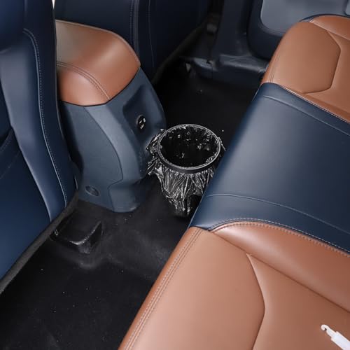 Image of CHEAYAR Rear Trash Bag Holder Expander Organizer Compatible with Ford Maverick 2022 2023, Car Garbage Bin Wastebasket Hanging Integrated Tether System FITS Slot Interior Accessories