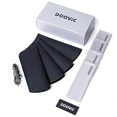 Doovic Computer Reading Glasses 4 Pack Blue Light Blocking Glasses Anti Eyestrain Flexible Lightweight Readers For Women Men 1.75 Strength #TOP7