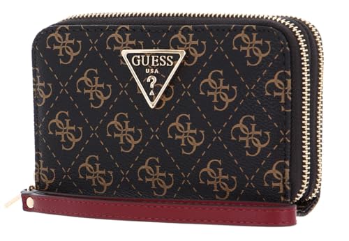 GUESS Women Laurel SLG Medium Zip Around Bag, Bnl