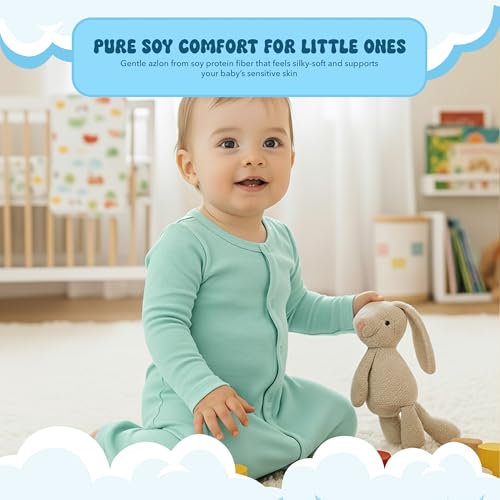 Image of Babysoy Organic Modern Solid Bundler /Gown