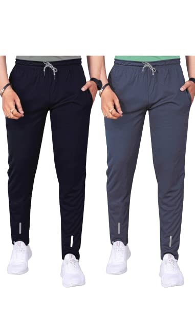 riksaw Track Pants for Men || Activewear Pants || Men’s Joggers || Polyester with 2 Side Pockets || Casual Trousers || Stretchable (Sports | Gym | Yoga) (4L3)-picture-45