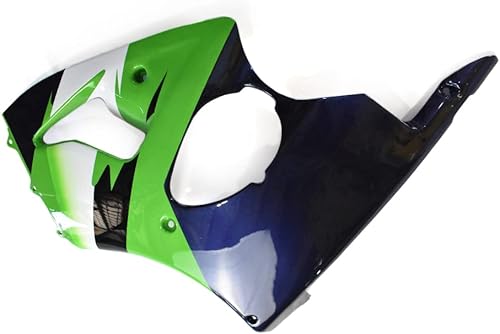 Miniatura 6 de Kit de carenado azul verde para motocicleta para 1998-1999 Kawasaki ZX6R 1998 1999 ZX-6R 98 99 Ninja 636 ABS Carrocería de plástico para bicicleta