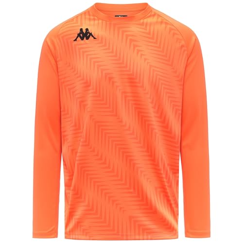 Maillot de sport Kappa FARCO GK orange manches courtes enfant