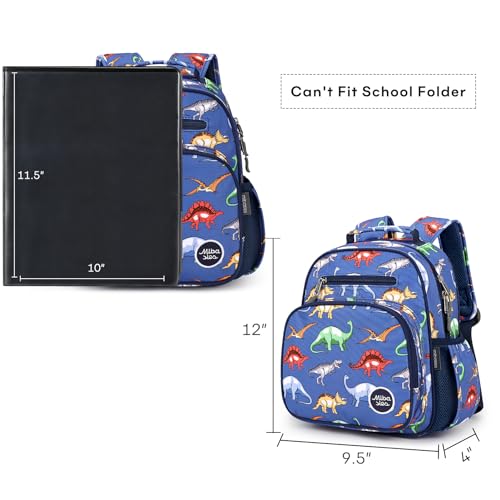 image for mibasies Toddler Backpack for Boys 2-4: Cute Kids Backpacks Boys - Pre