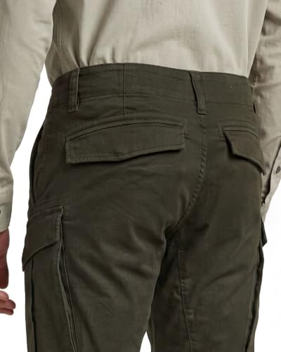 G-STAR Men's Rovic Zip 3D Regular Tapered Pants, Size: 26/30, Color Gray – Ansicht 3