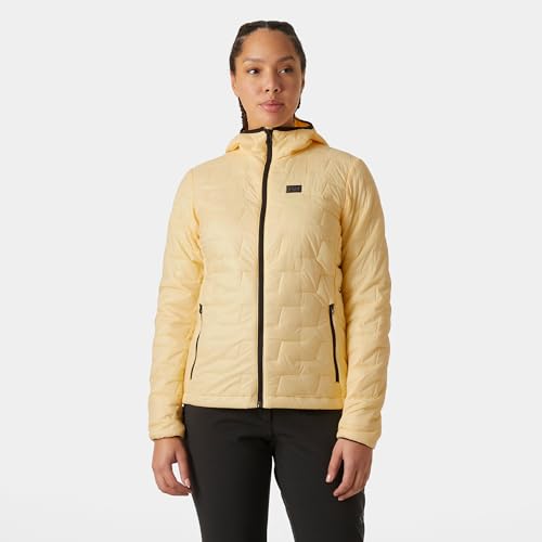Helly Hansen Damen W Lifaloft Hooded Ins Jkt, Gelb Creme, M – Ansicht 3