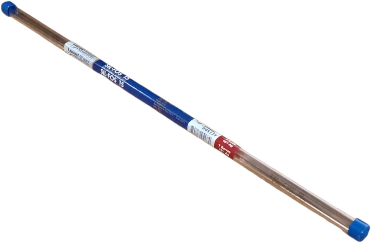 LUCAS MILHAUPT SIL-FOS 15% Part #95177 Silver Solder 7 Sticks