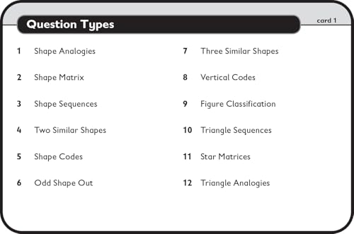 11+ Non-Verbal Reasoning Flashcards (Letts 11+ Success) - Image 3