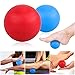 ProChosen 2 Pack Massage Lacrosse Balls for Sore Muscles, Shoulders, Neck, Back, Foot, Body, Deep Tissue, Trigger Point, Muscle Knots, Yoga and Myofascial Release (Blue Red) Product Name